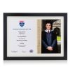 Degree certificate and photo frame